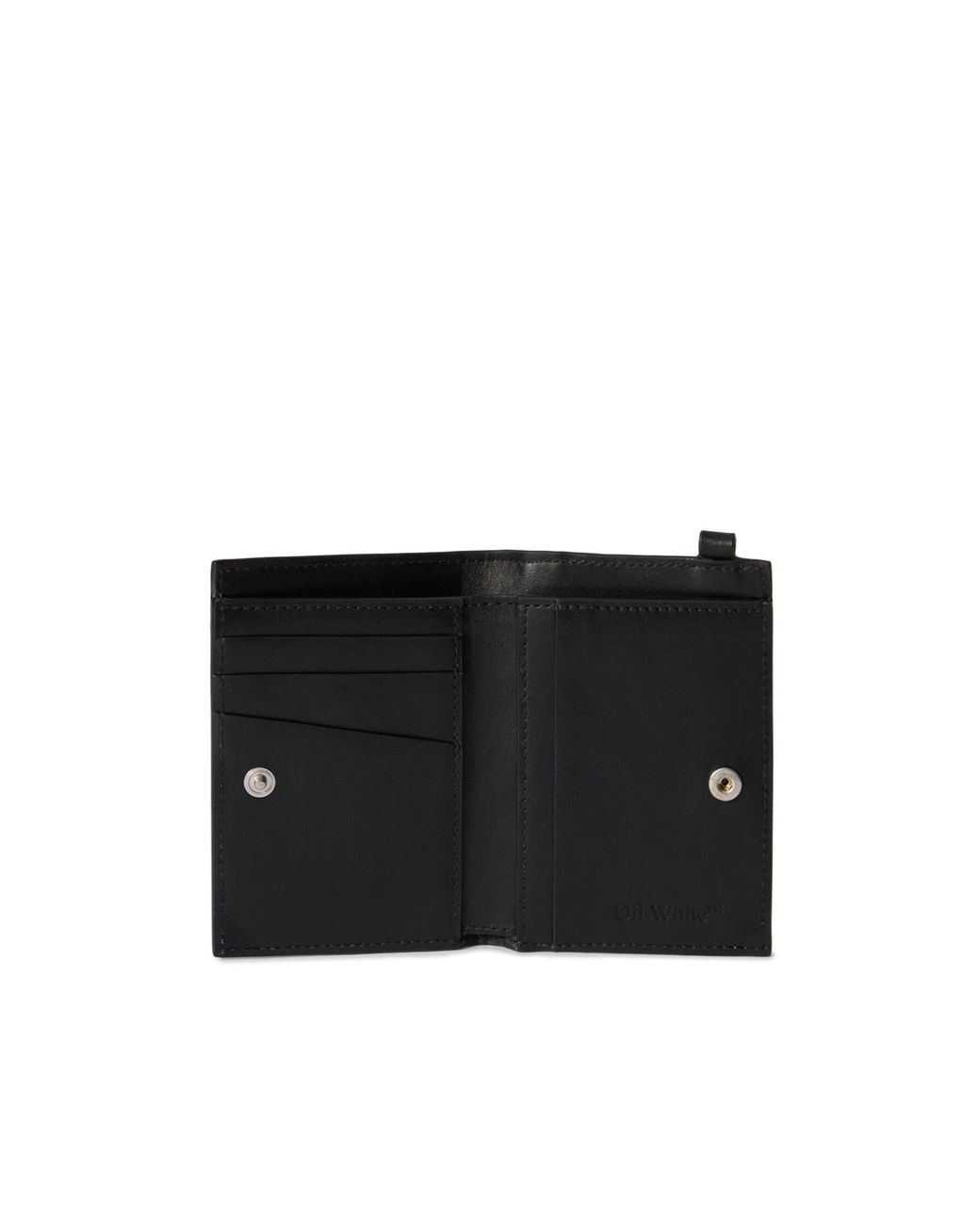 Off-White c/o Virgil Abloh Black Heritage Multilogo Wallet for men