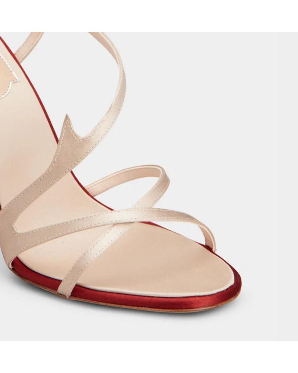 Roger Vivier White Strappy Sandals