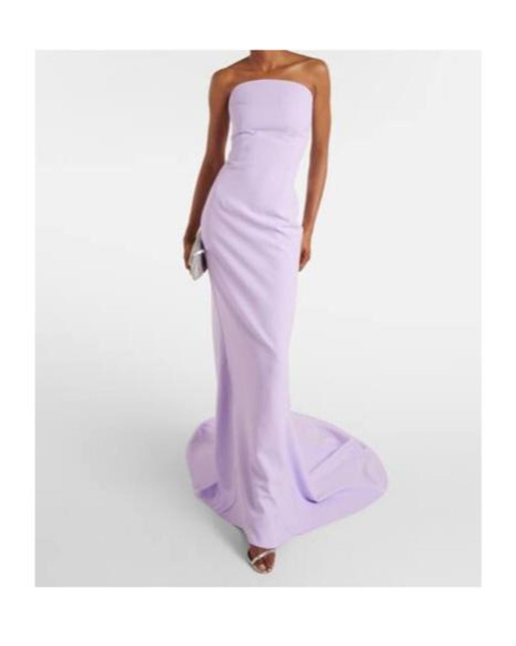 Safiyaa Purple Crepe Dress