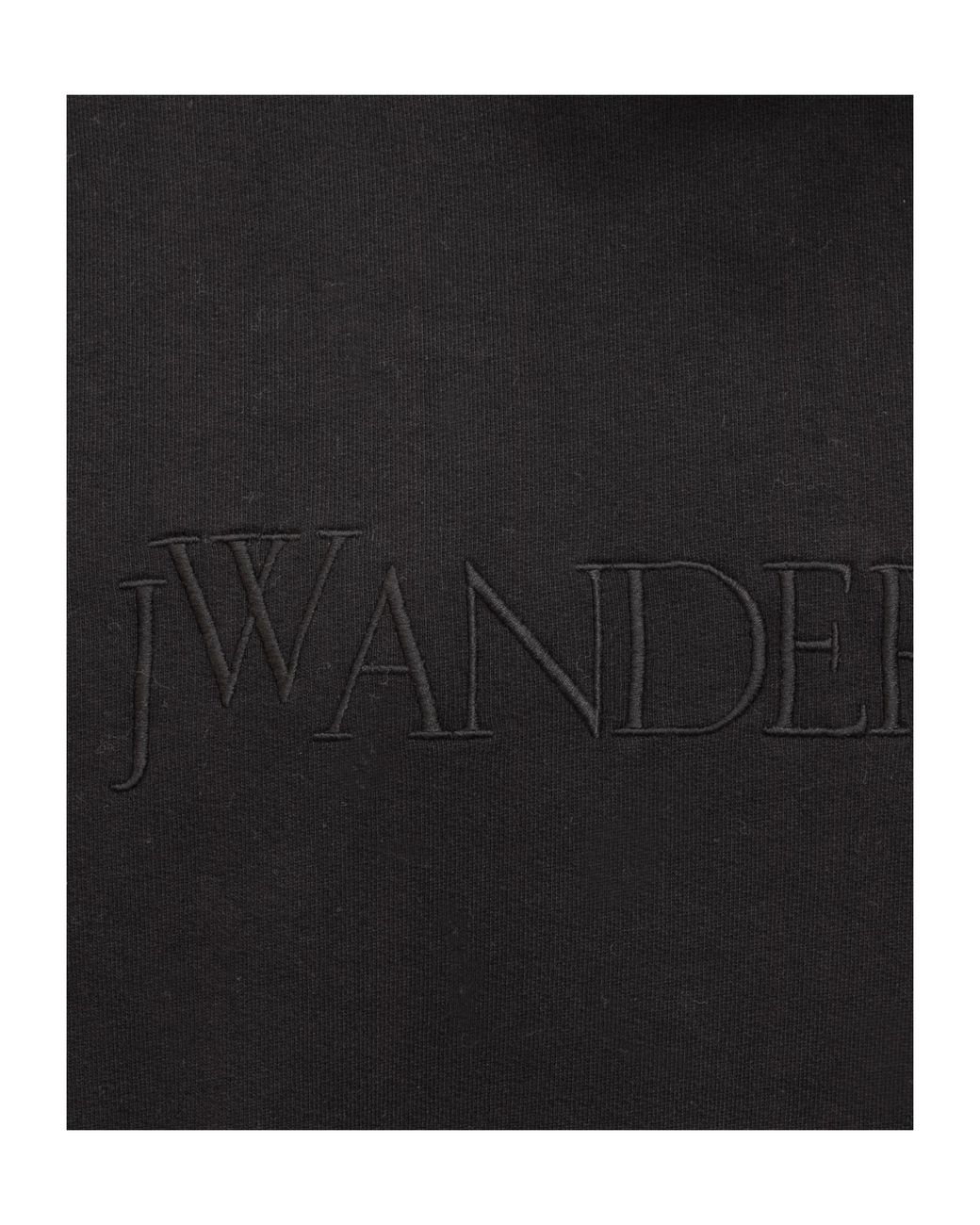 J.W. Anderson Blue Logo-Embroidered Cotton Hoodie