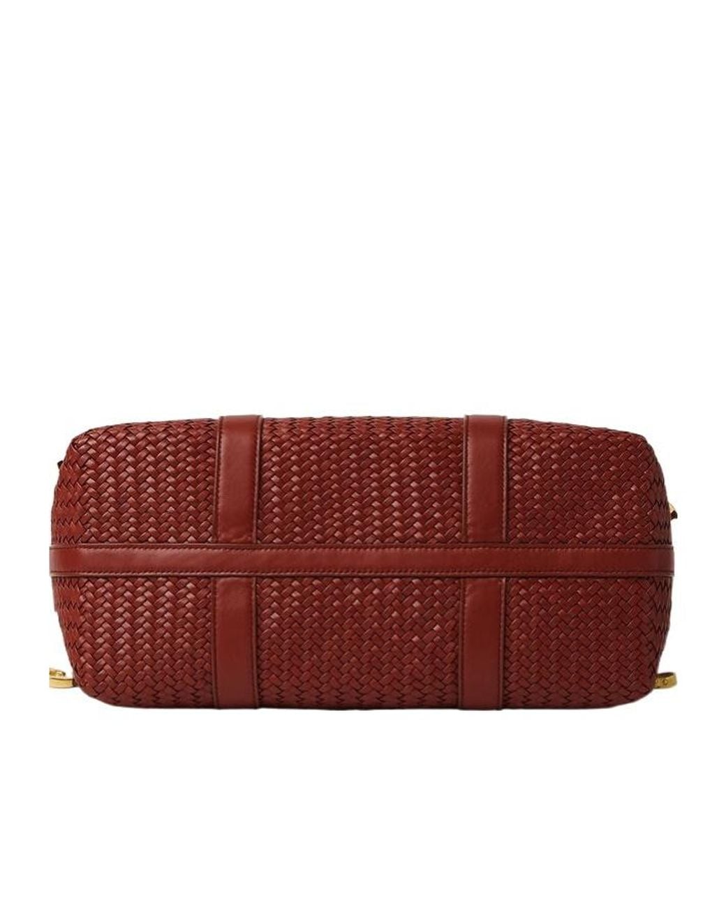 Loro Piana Red Small Ghiera Shopper