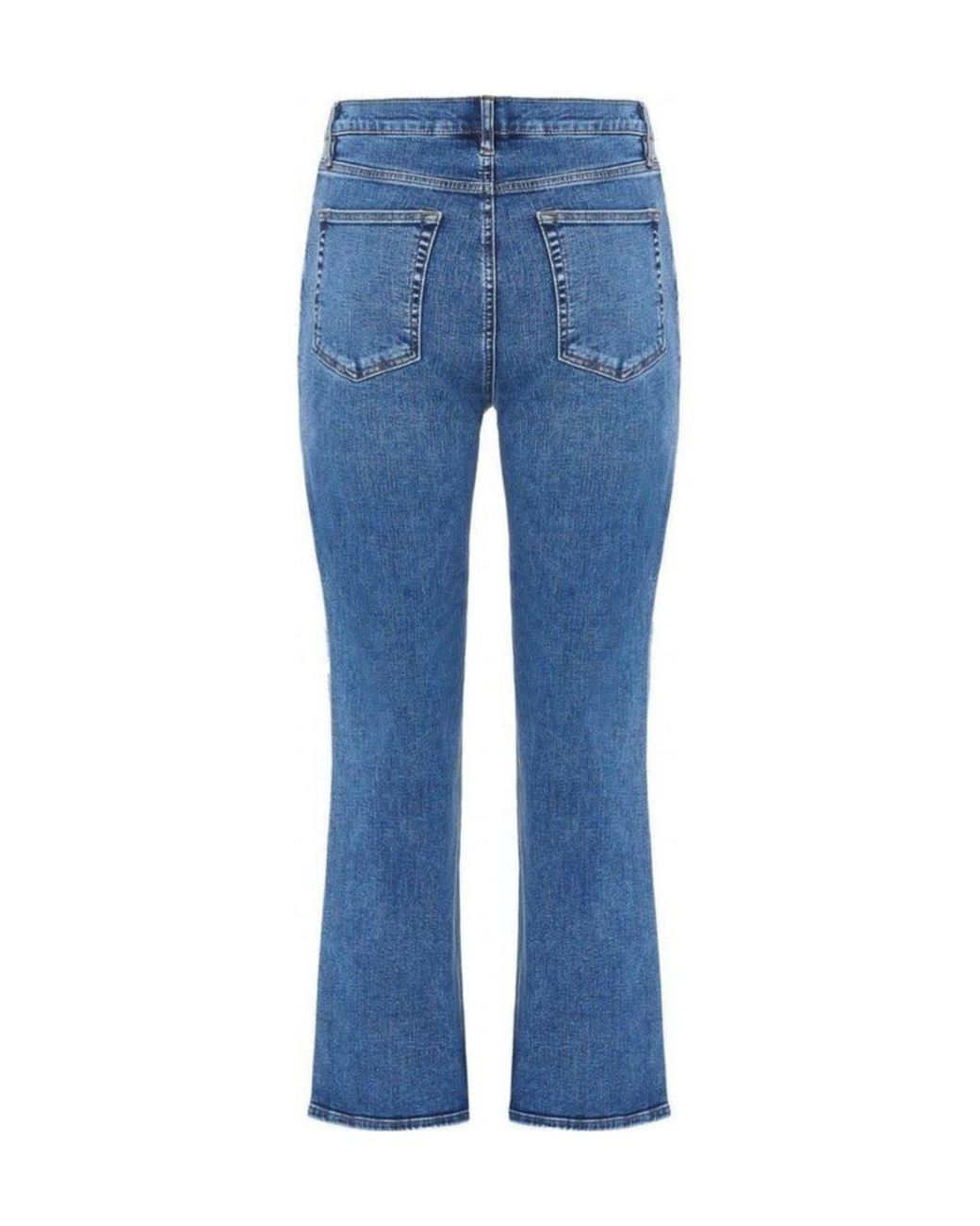 FRAME The Icon Jeans in Blue | Lyst