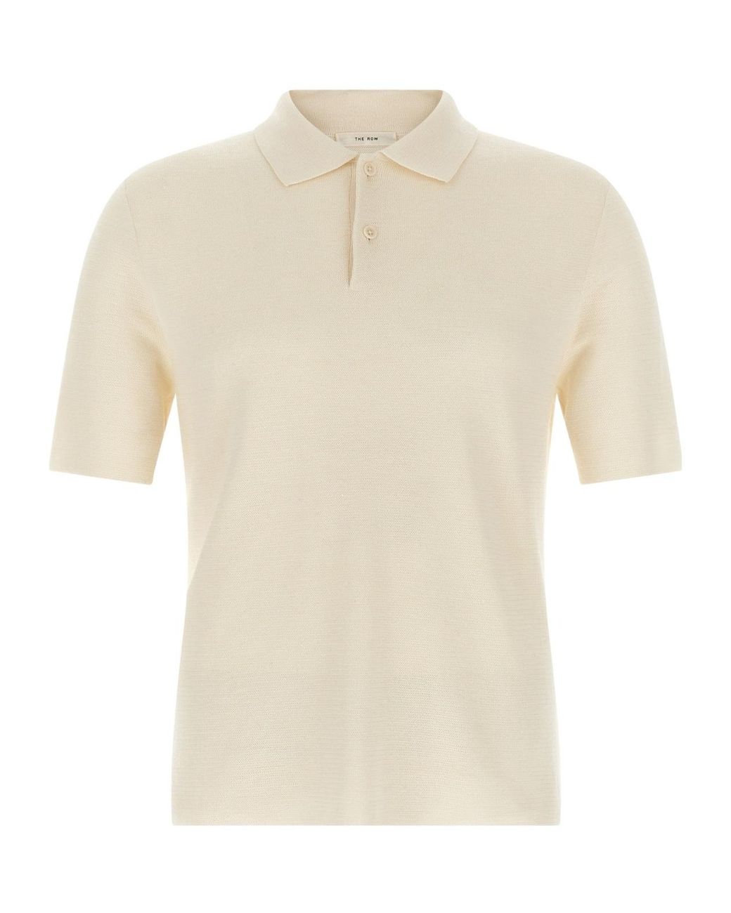 The Row White 'Ravi' Polo Shirt for men