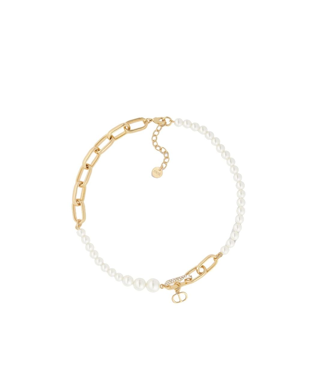 Dior White D-Fusion Necklace