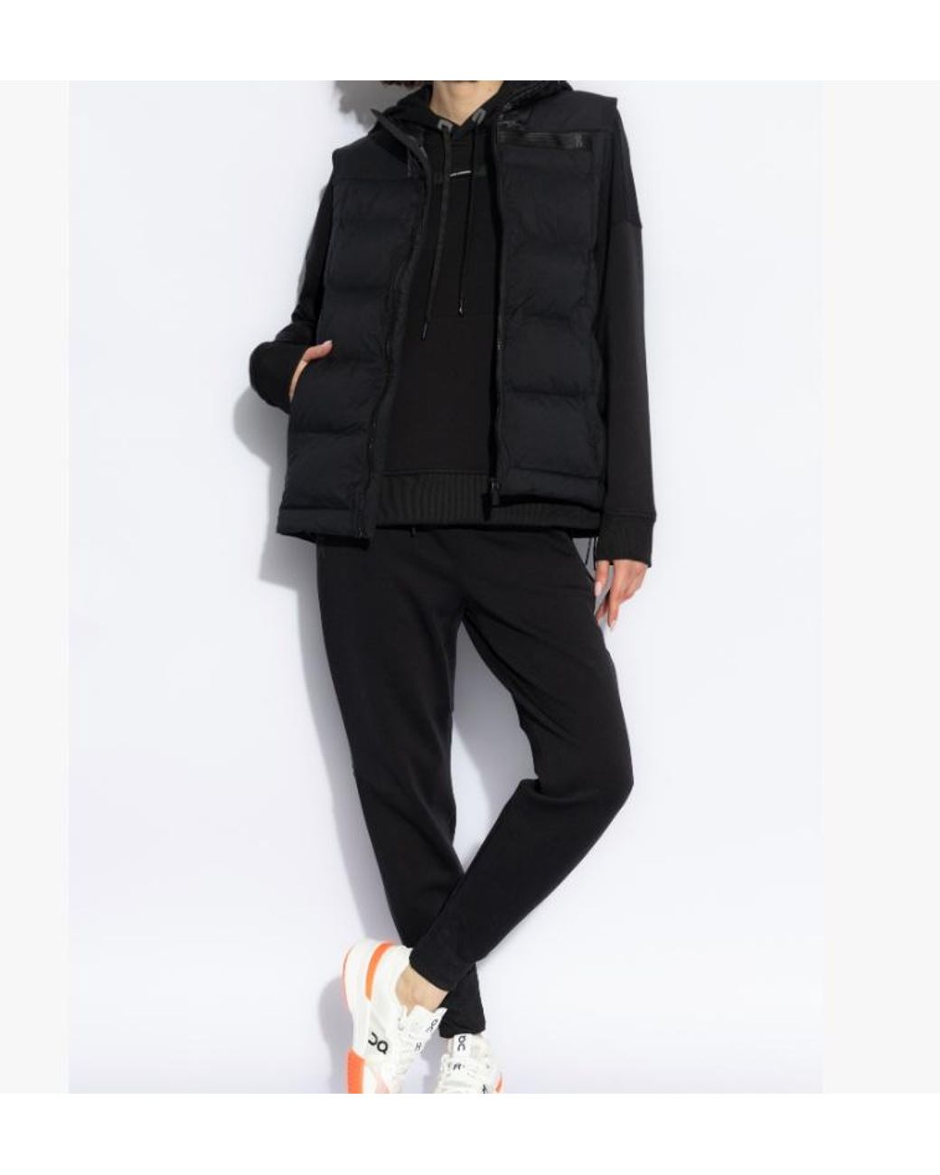 On Shoes Black Drawstring Sweatpants
