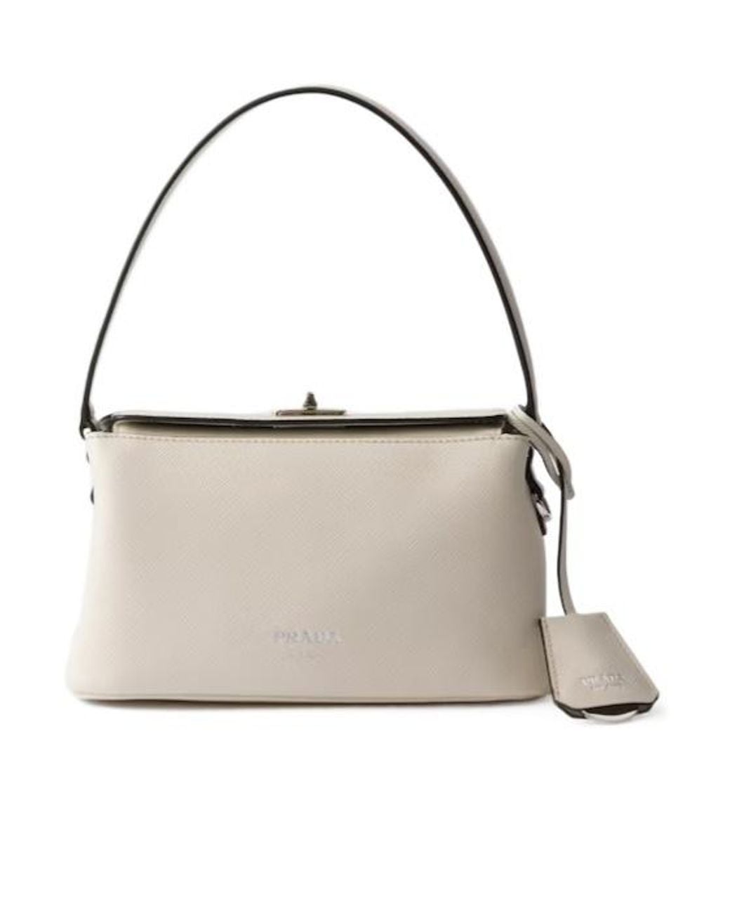 Prada Natural Avoir Saffiano Mini-Bag