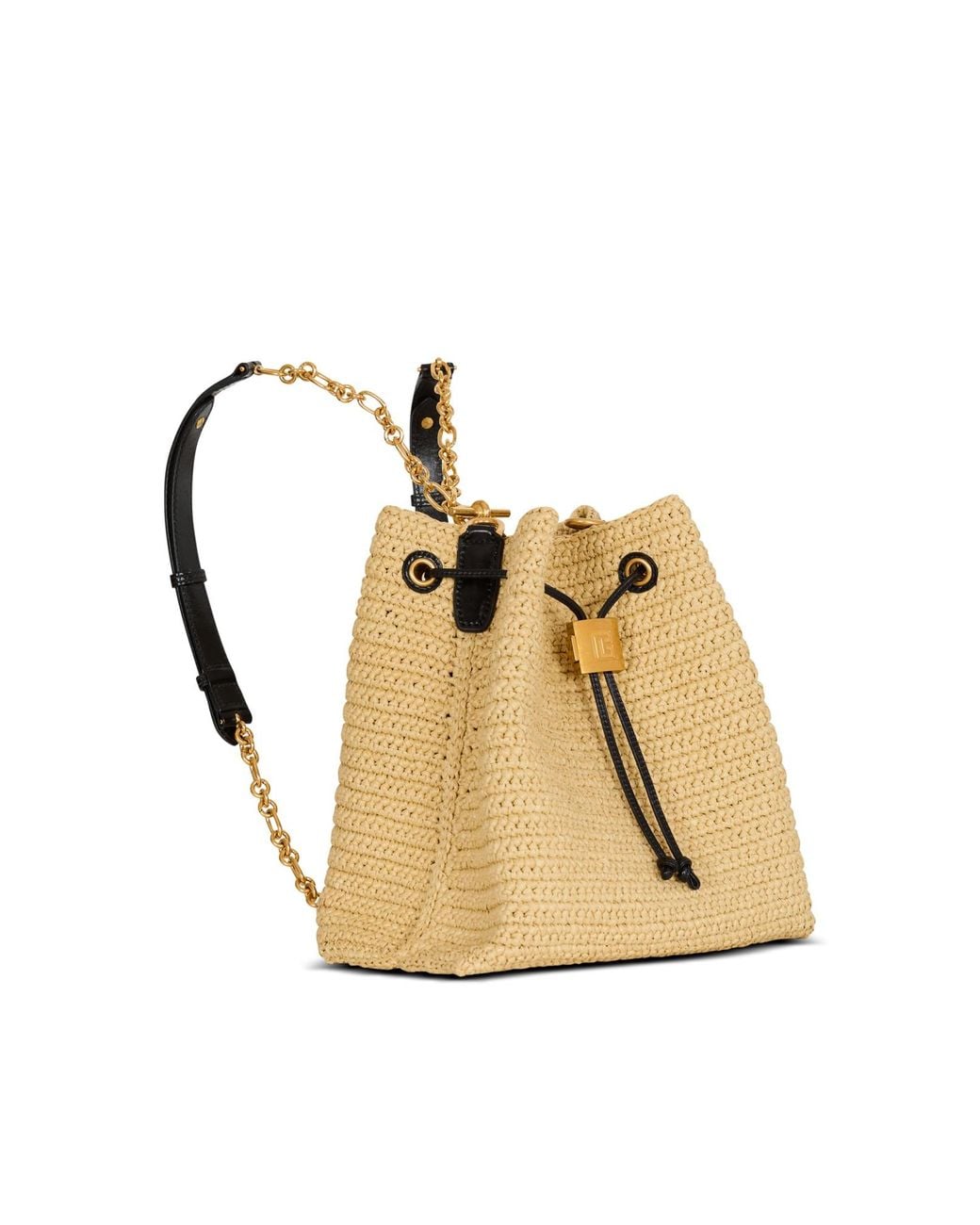 Balmain Natural Pulse Drawstring Backpack