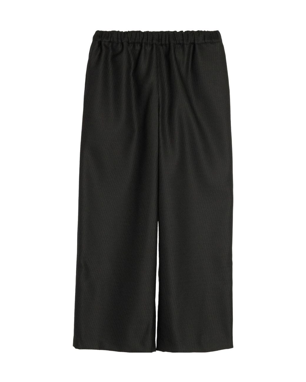 Comme des Garçons Black Elastic Waist Casual Pants