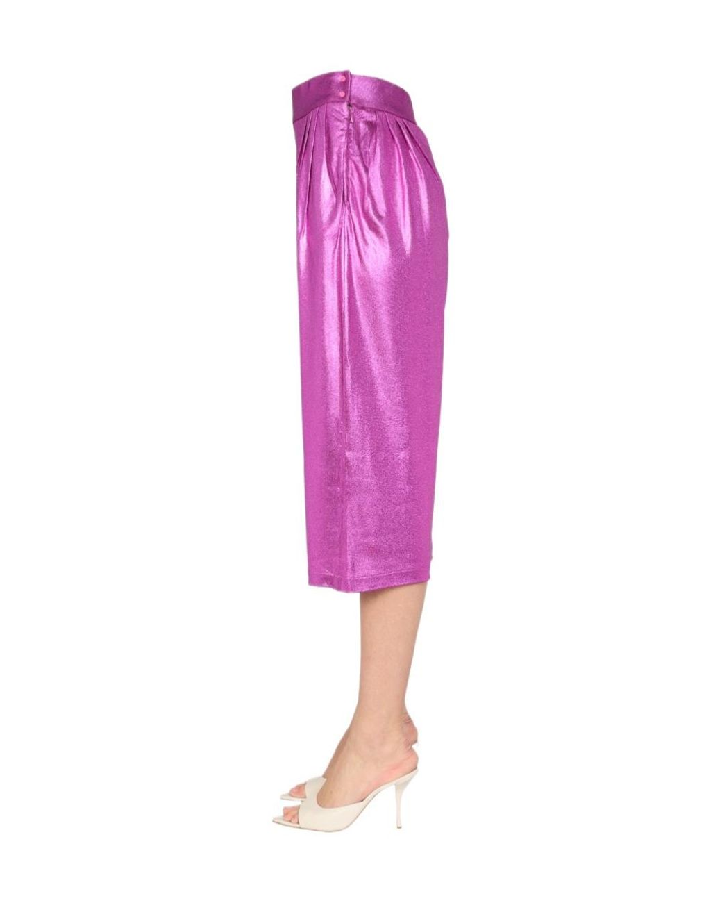 Tom Ford Pink Metallic Effect Bermuda Shorts