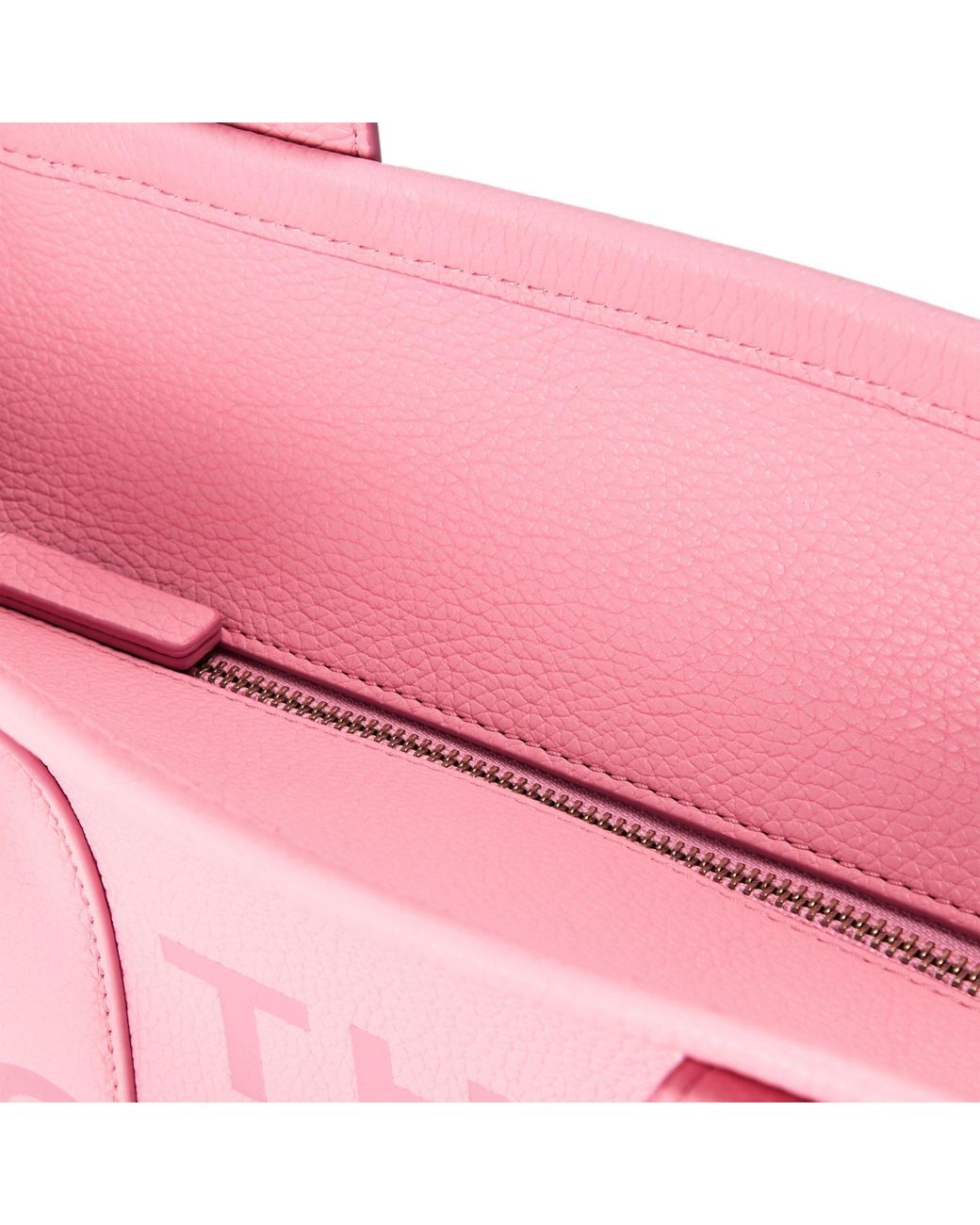 Marc Jacobs Pink Medium Leather Tote Bag
