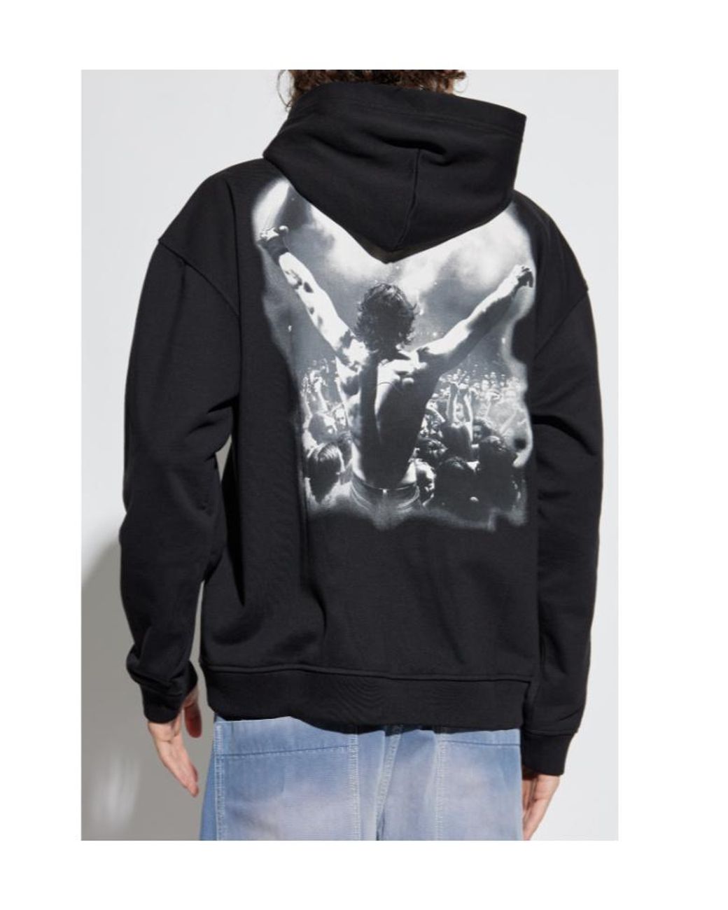 DIESEL Blue S-Boxt-Hood-T5 Hoodie for men