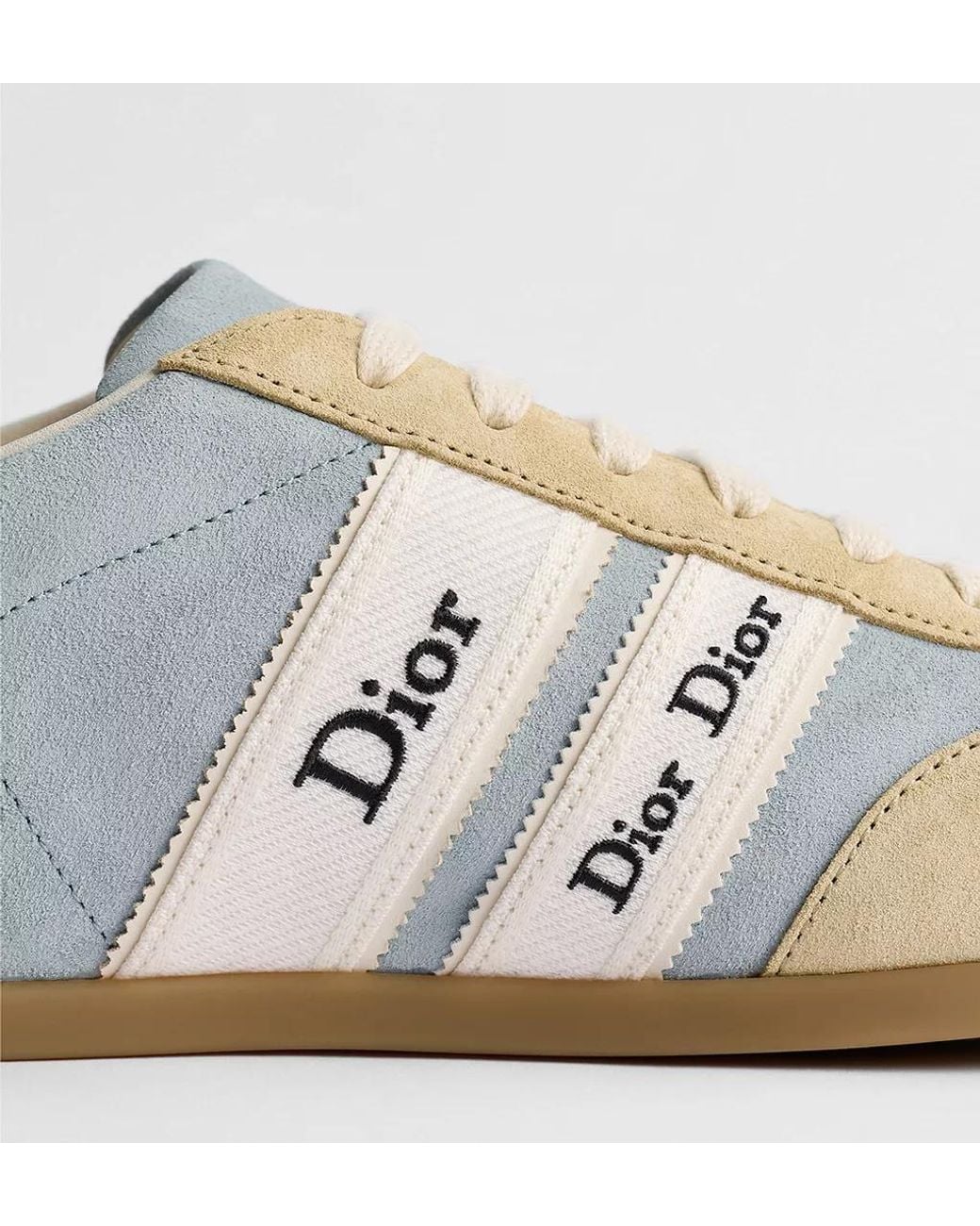 Dior White Ribbon Sneaker