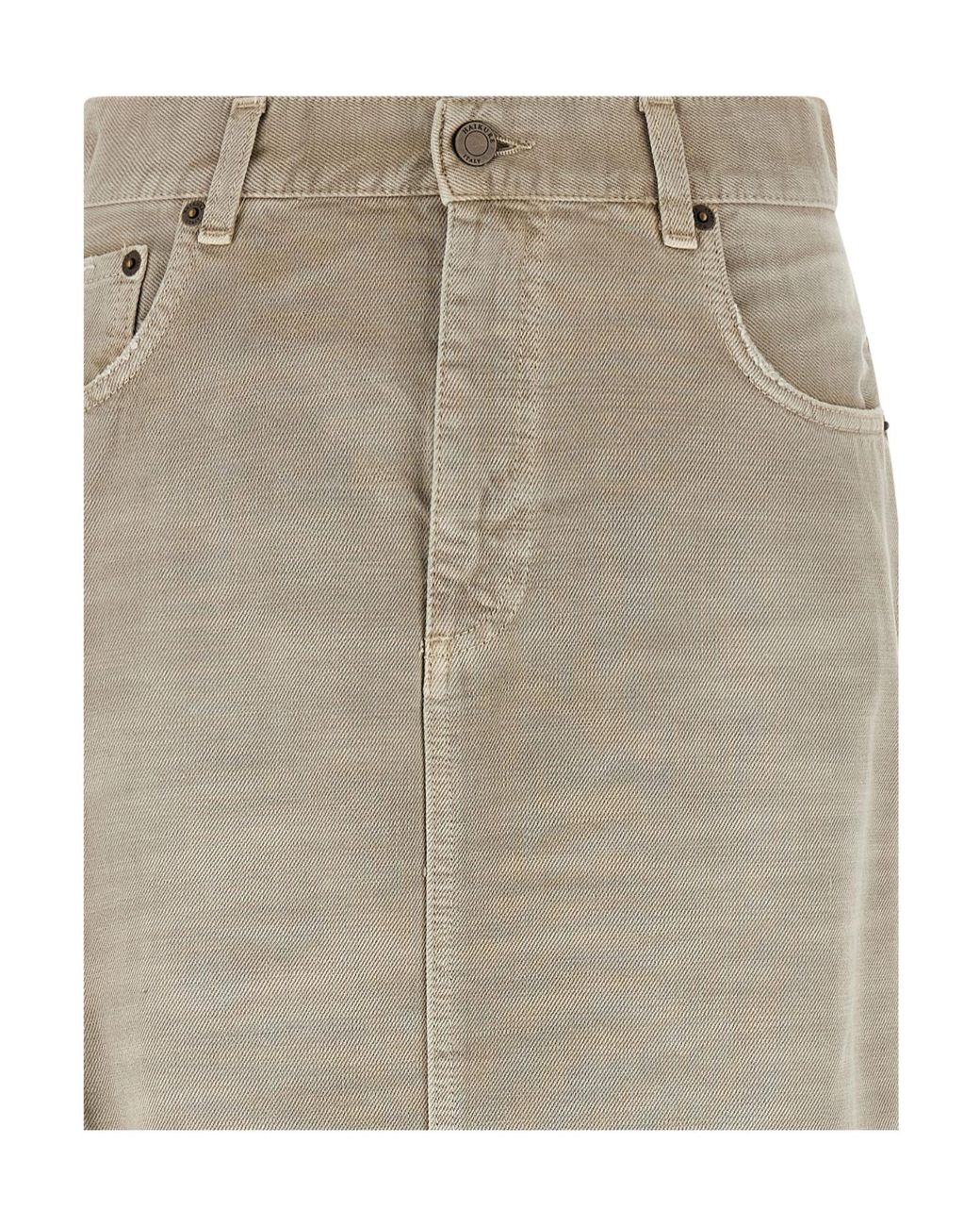Haikure Natural Ann Bull 44 Denim Skirt