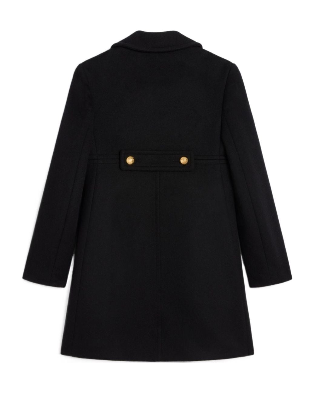 Céline Black Victorine Coat