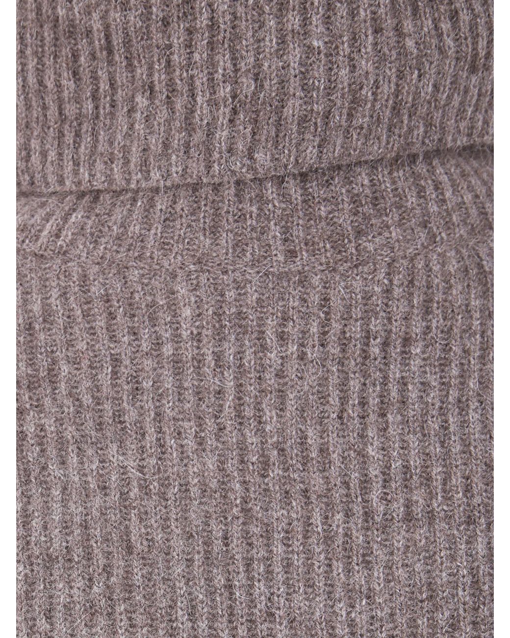 Uma Wang Purple High Neck Sweater