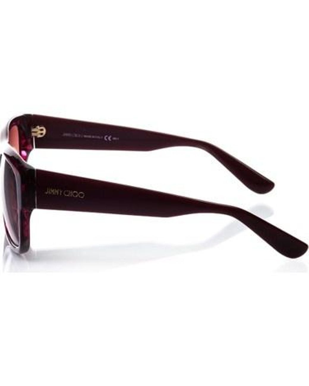 Jimmy Choo Pink Logo Sunglasses