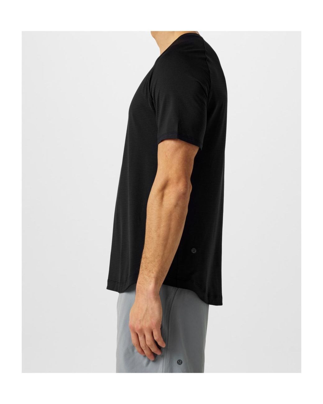 lululemon athletica Black Classic License To Train Box T-Shirt for men