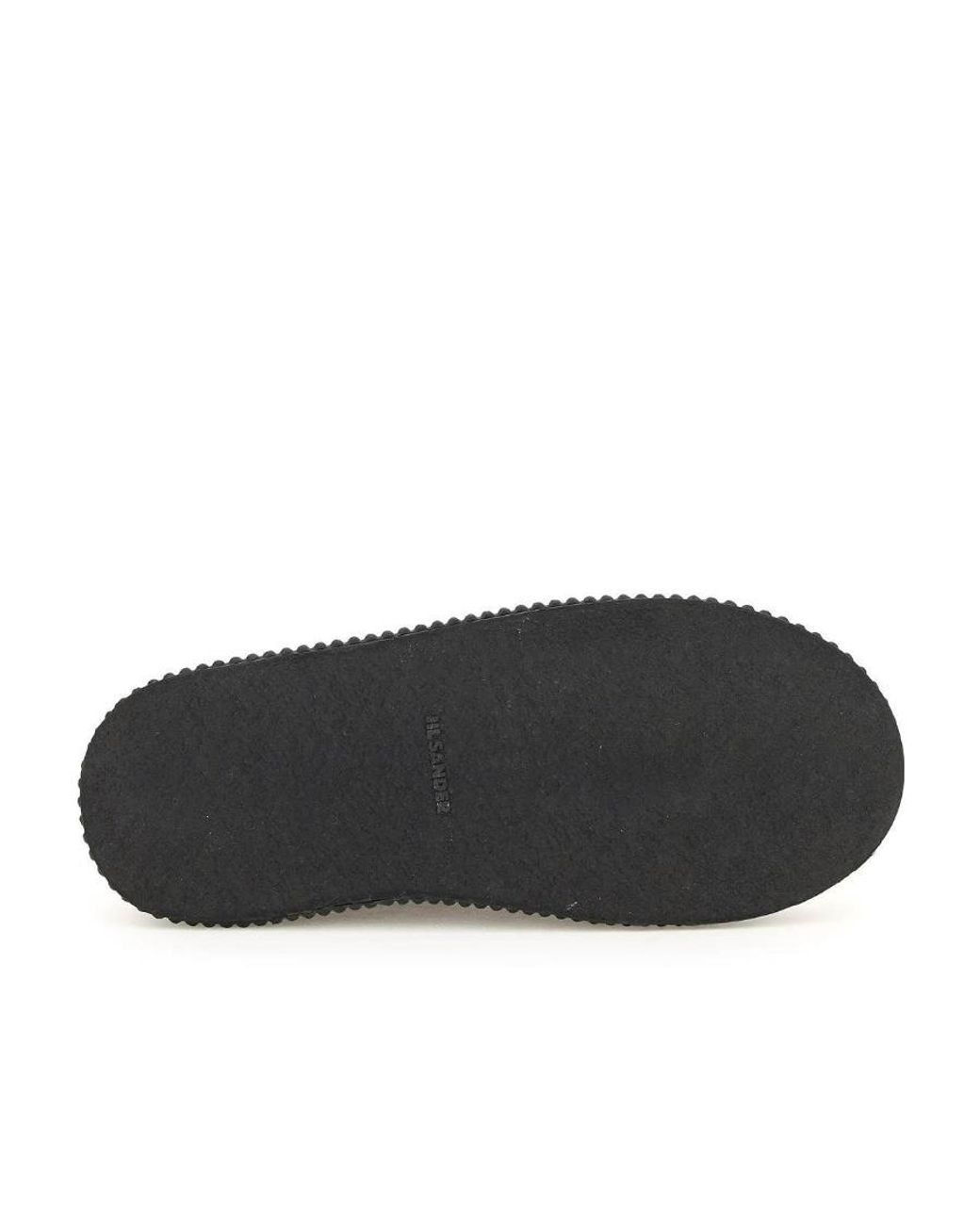 Jil Sander Black Platform-Sole Sneakers