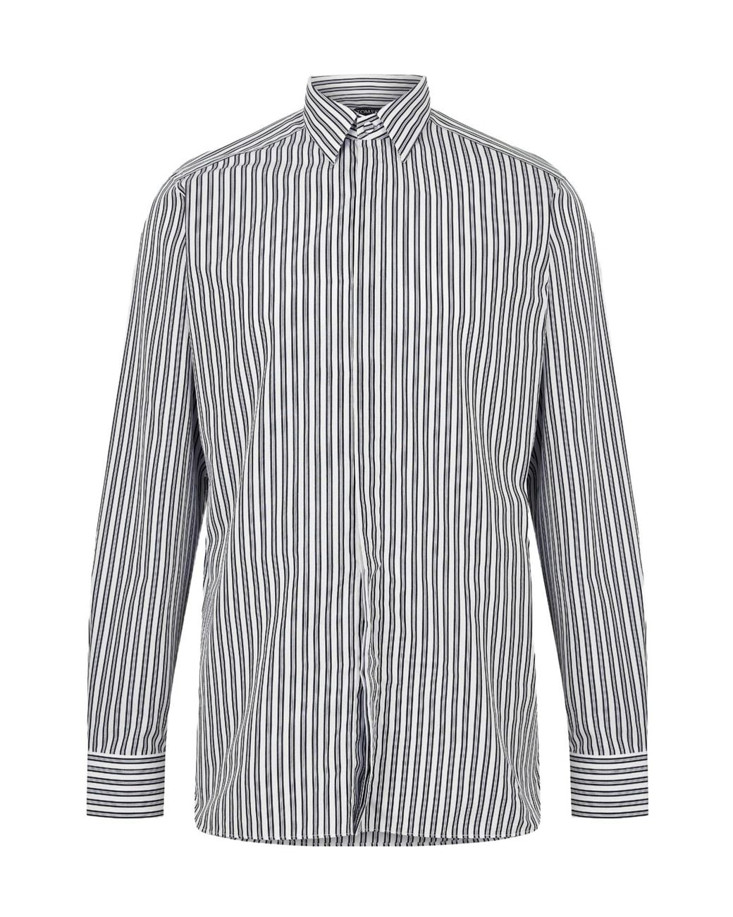 Tom Ford Blue Striped Shirt for men