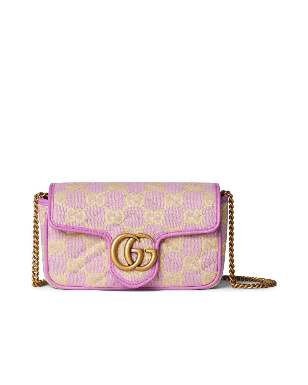 Gucci Pink Gg Crossbody Mini Bag