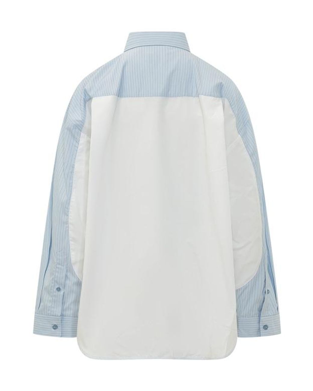 Off-White c/o Virgil Abloh Blue Long-Sleeved Shirt