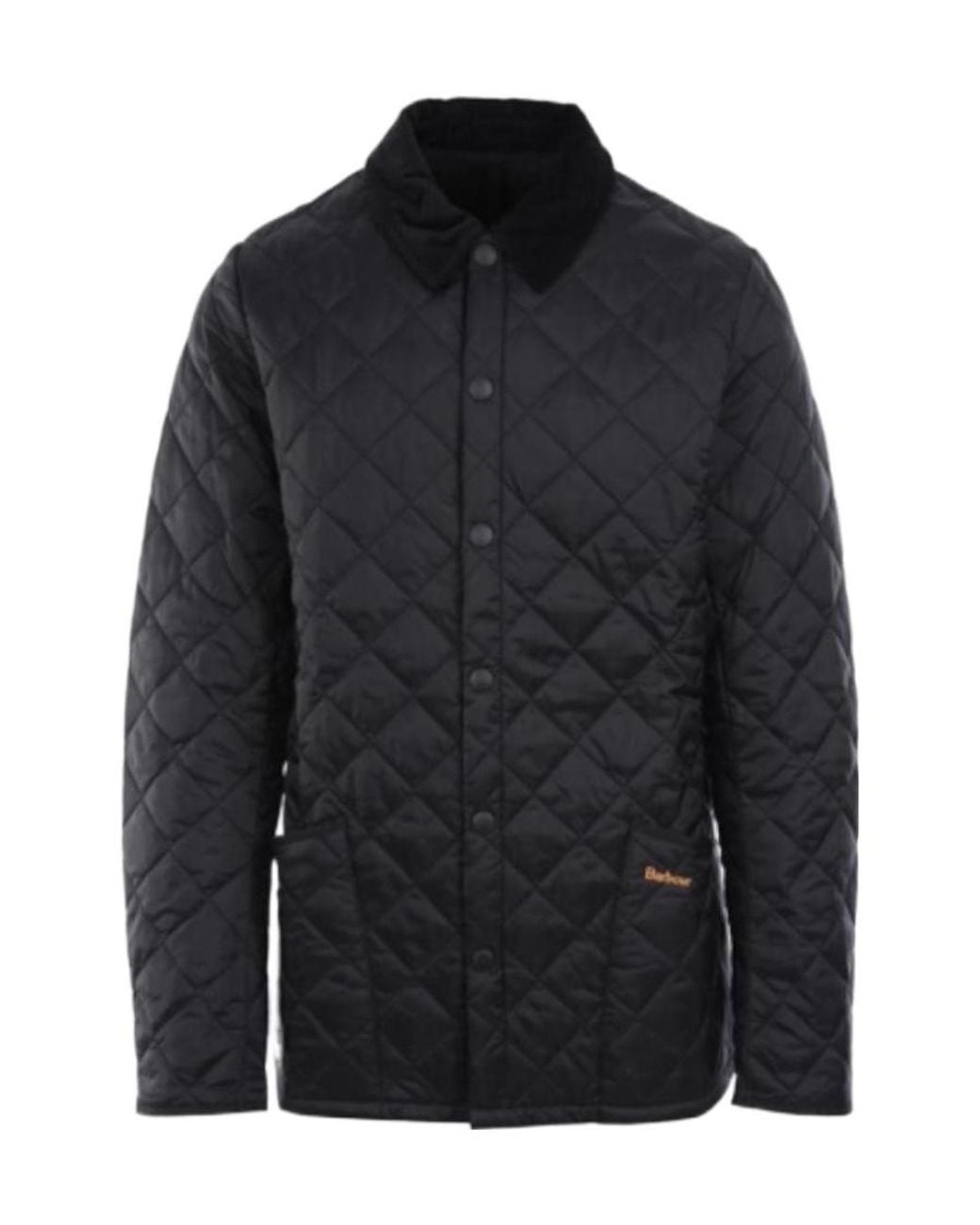 Barbour Black Heritage Liddesdale Quilted Jacket for men