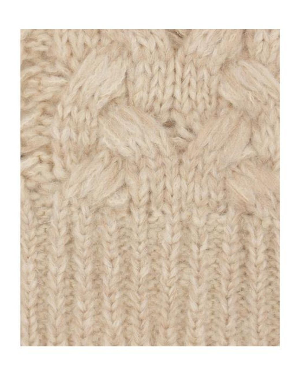 Isabel Marant Natural Isabel Marant Étoile Patchwork Cable-Knit Jumper