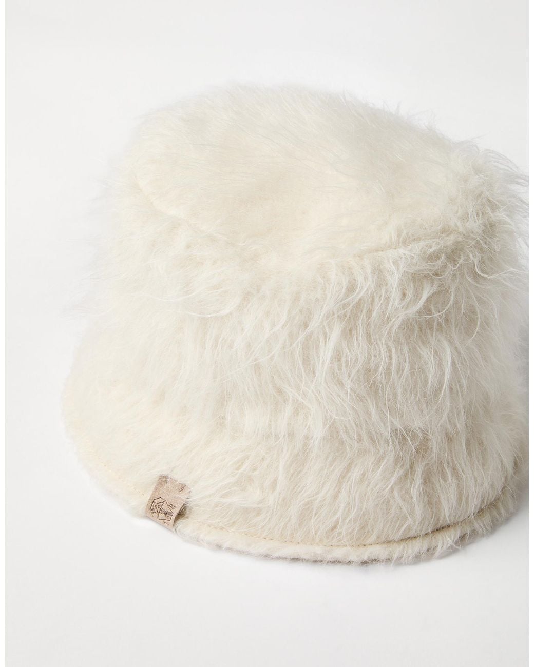 Brunello Cucinelli White Alpaca Bucket Hat