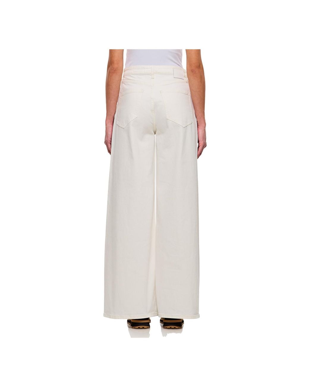 Vivienne Westwood White Belt-Loop Jeans