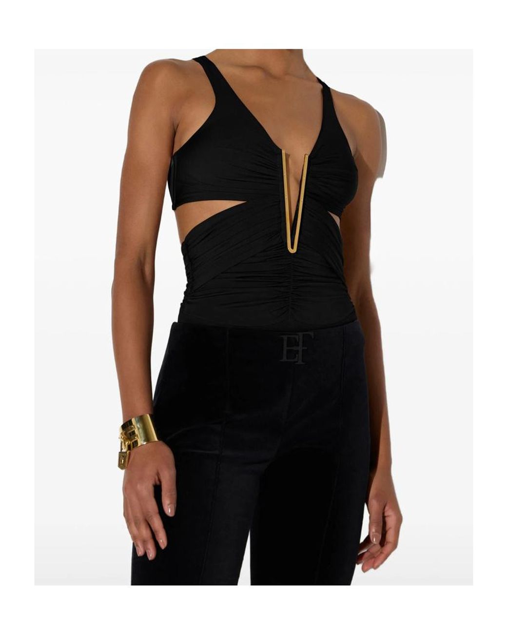 Elisabetta Franchi Black Full-Body