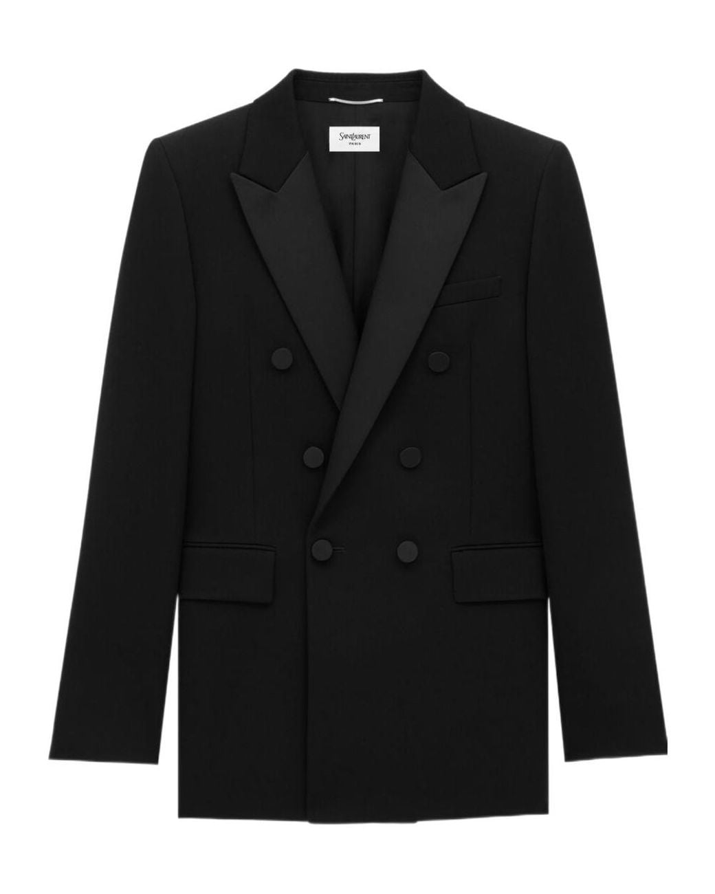 Saint Laurent Black Tuxedo Jacket for men