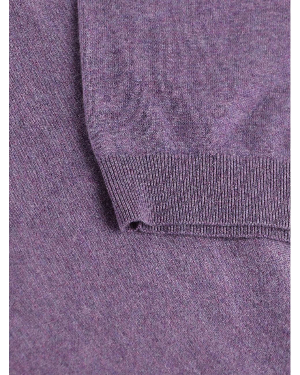 Loro Piana Purple Sergio Polo Shirt