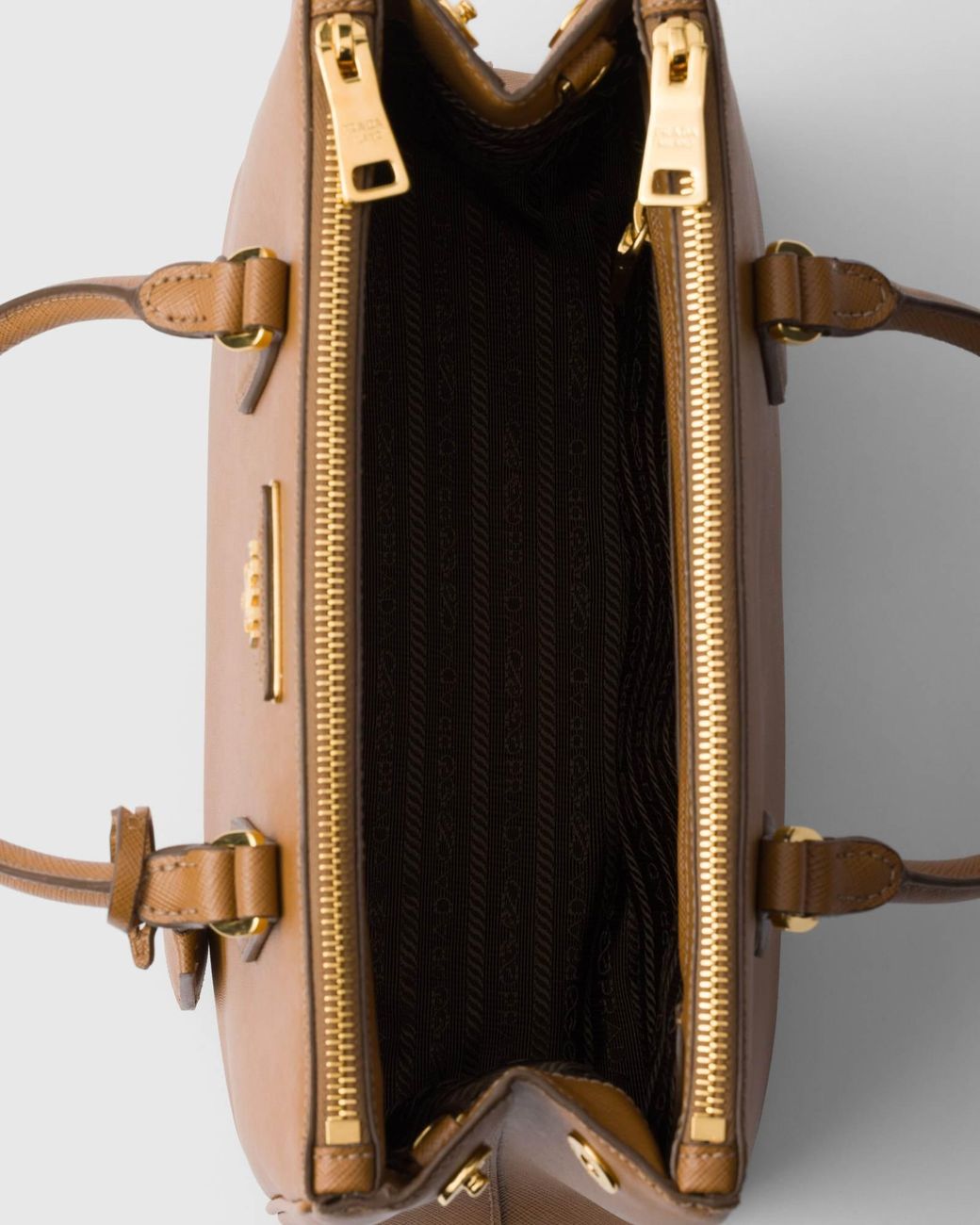 Prada Brown Galleria Medium Saffiano Leather Bag