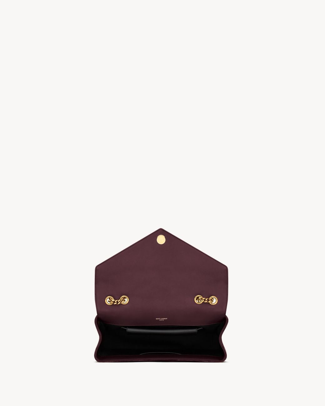 Saint Laurent Purple Loulou Medium Shoulder Bag