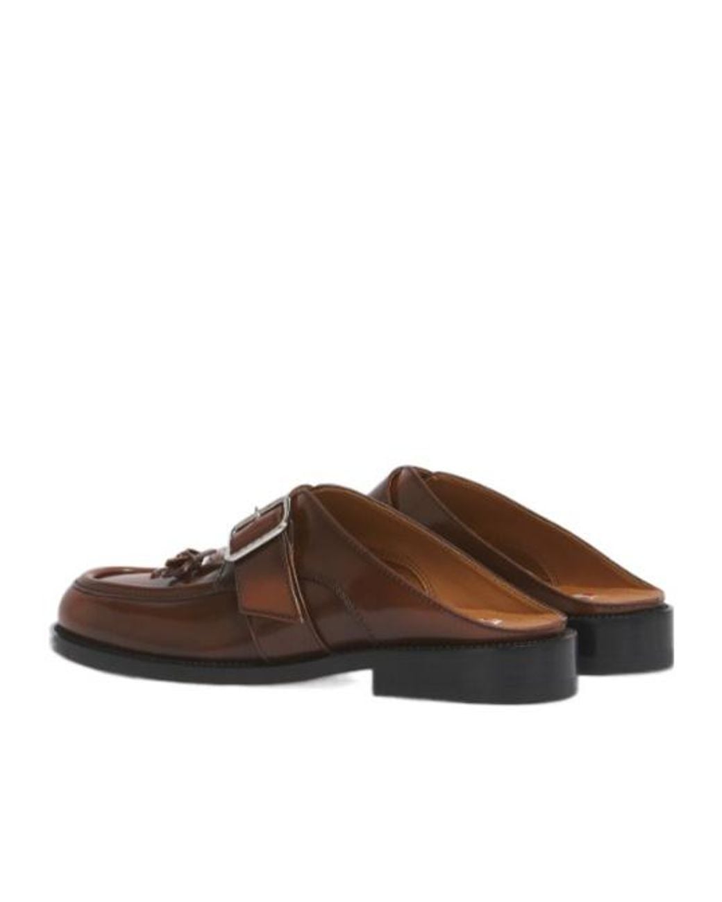 Marni Brown Bambi Buckle Sabots