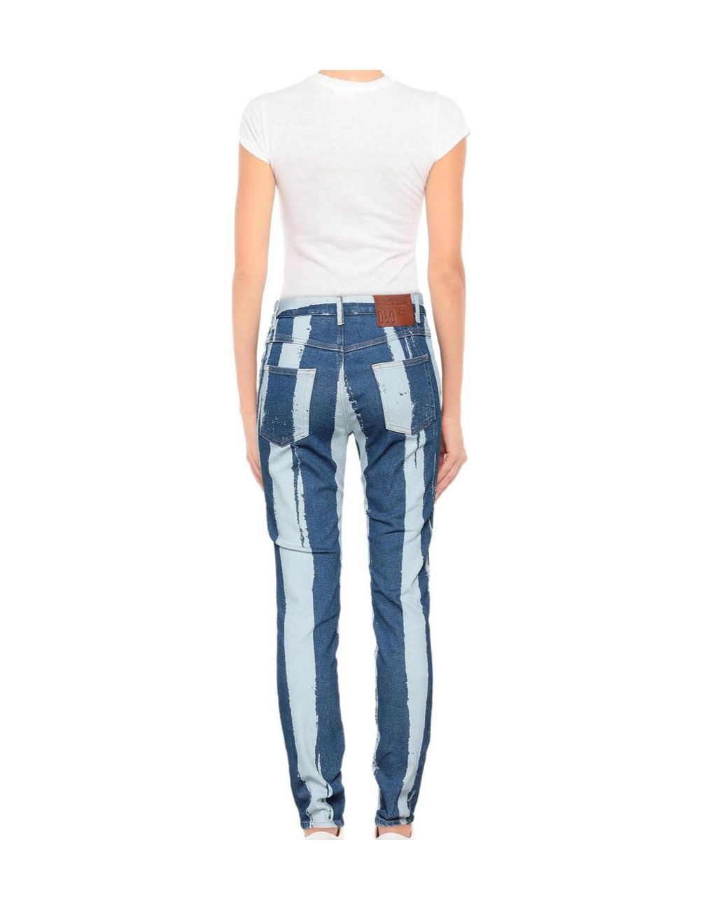 Dolce & Gabbana Blue Dark Slim-Fit Jeans