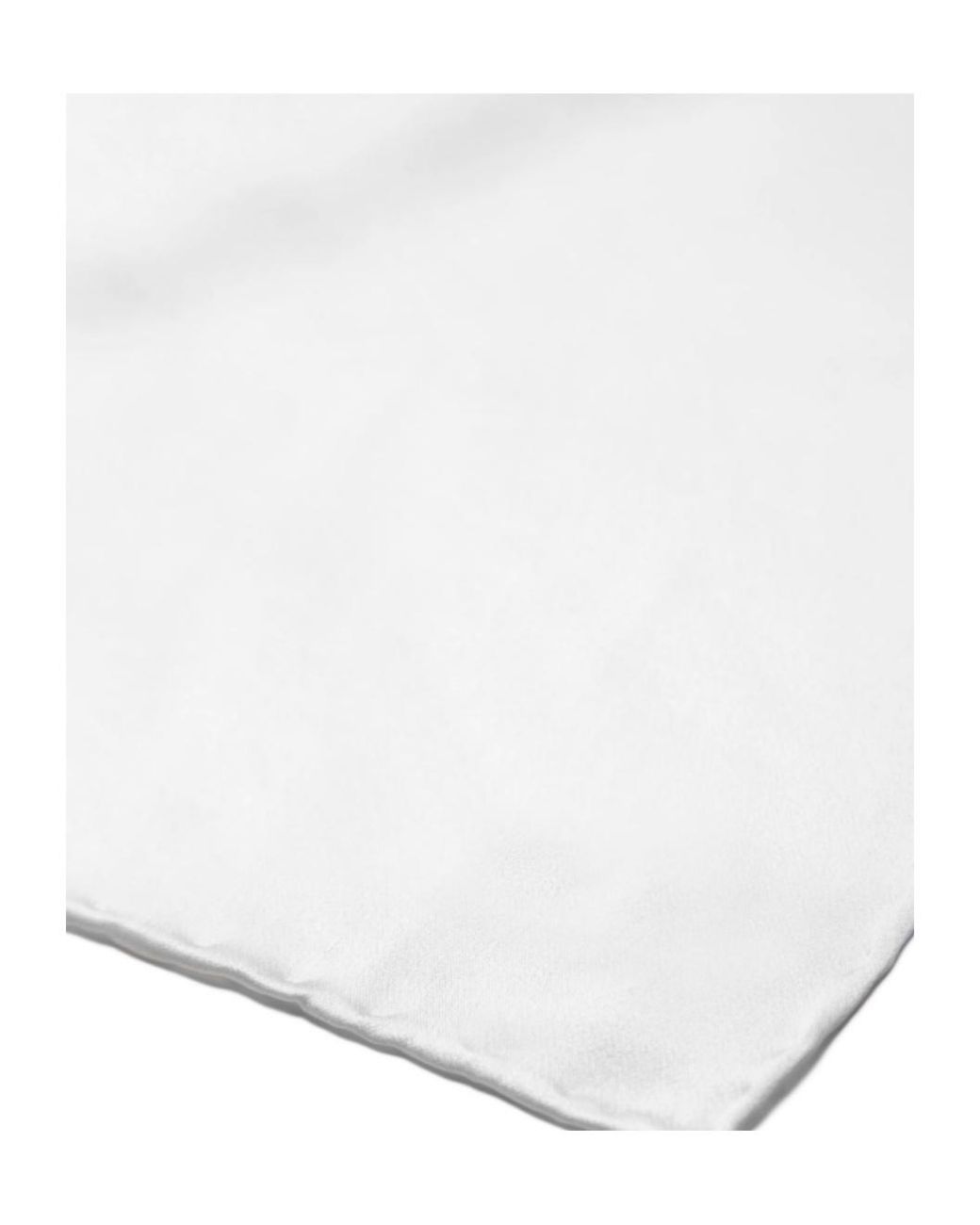 Brioni White Square-Shape Scarf for men