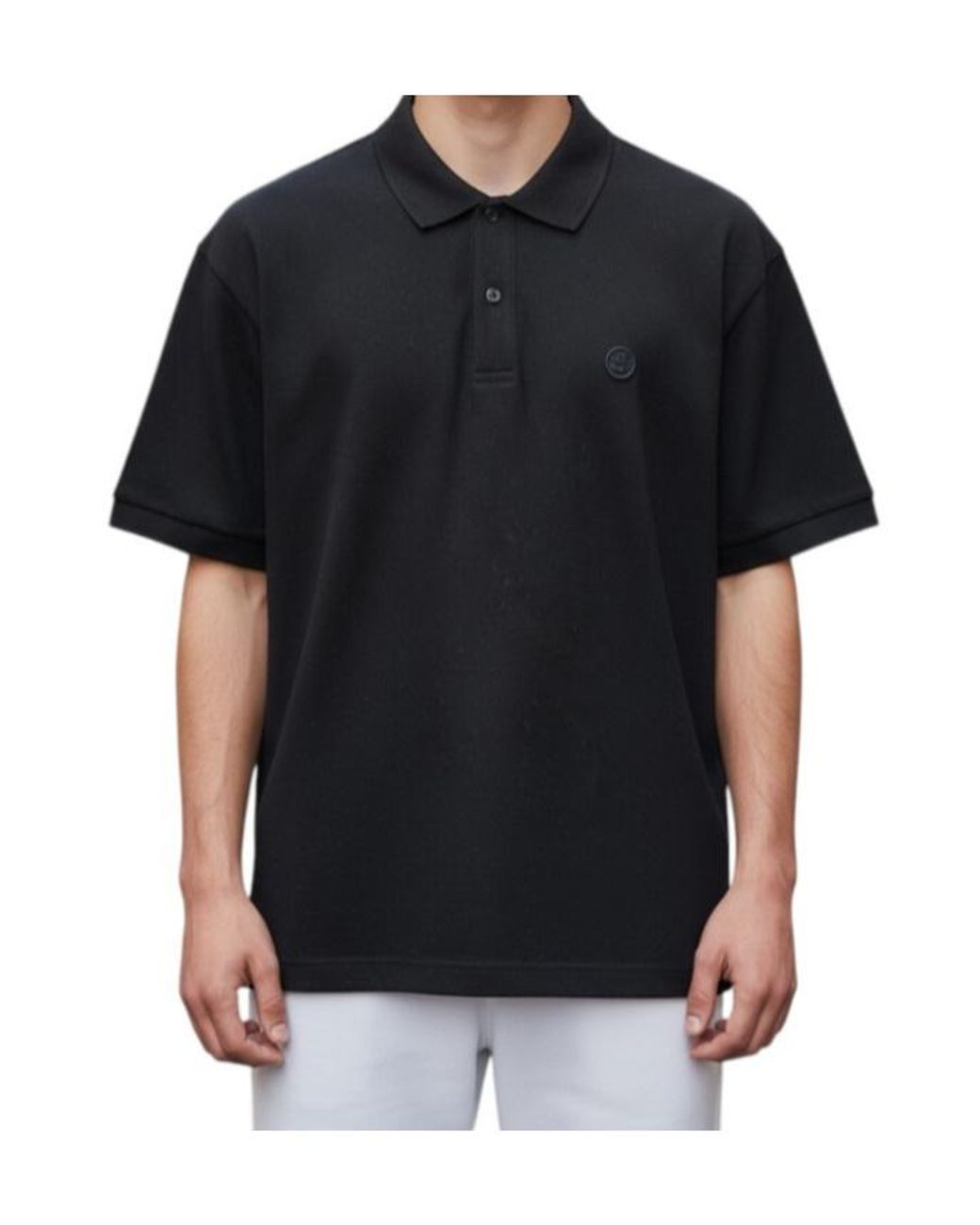 Boss Black Logo-Detail Cotton Polo Shirt for men