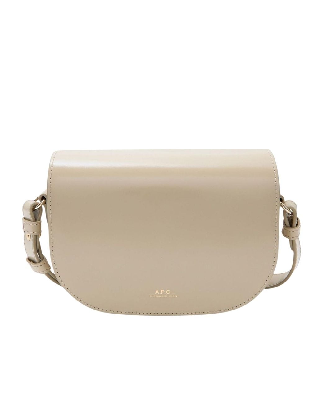 A.P.C. Natural Le B Side Small Shoulder Bag