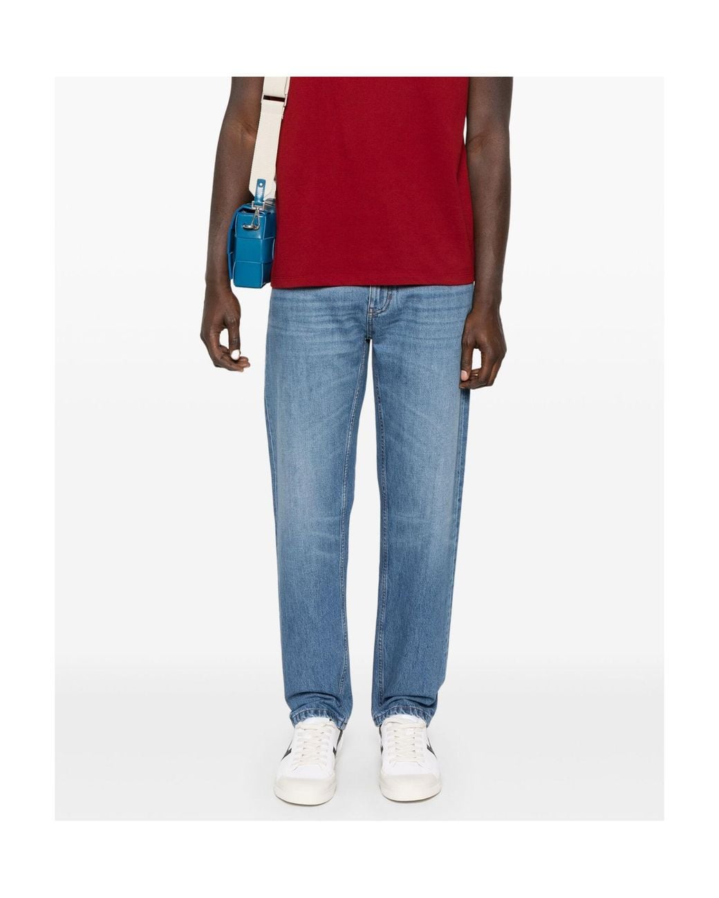 Zegna Blue Slim-Leg Jeans for men