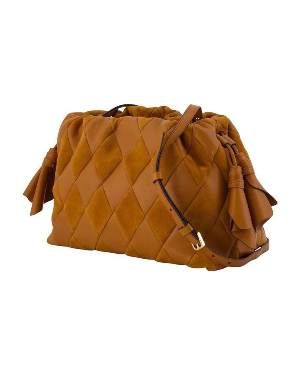 Zimmermann Brown Cloud 91 Medium Clutch Bag