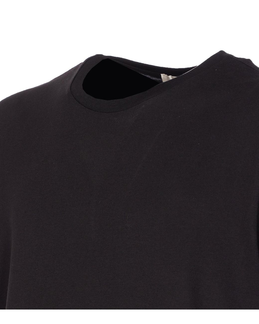 The Row Black Luke T-shirt In Cotton for men