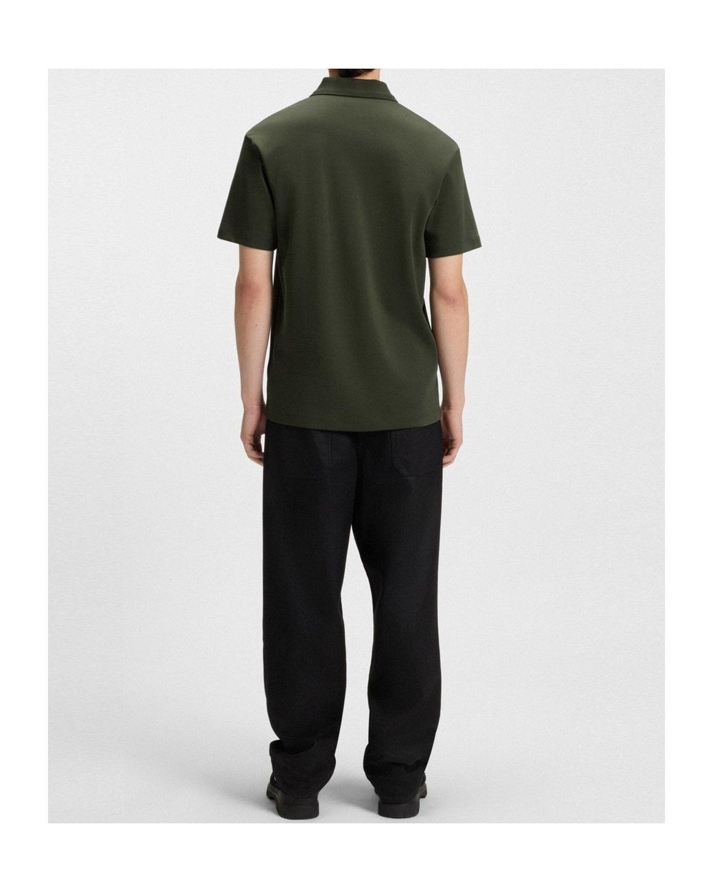 Boss Green Logo Short-Sleeve Polo Shirt for men