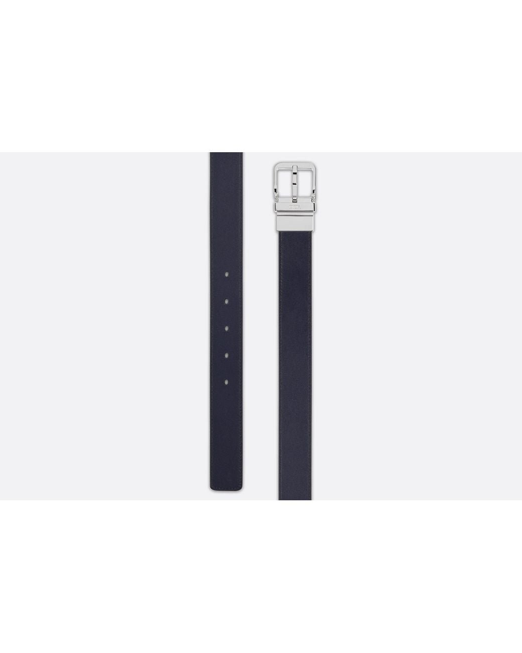 Dior White Reversible Belt for men