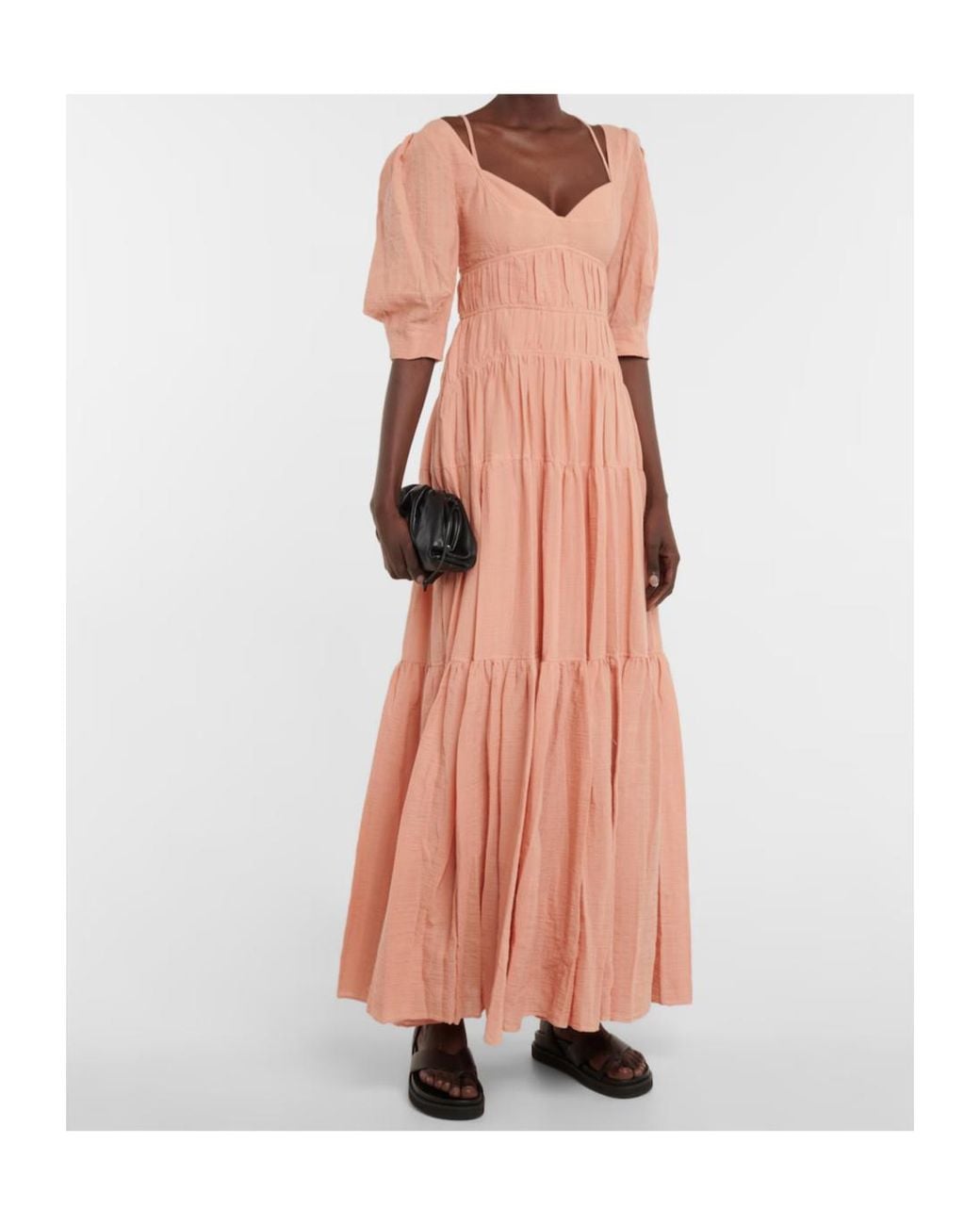 Jonathan Simkhai Pink Sweetheart Neckline Dress