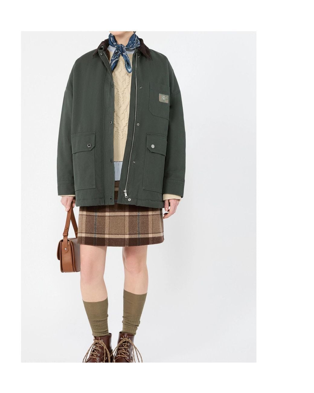 Weekend by Maxmara Black Cotton Canvas Jacket