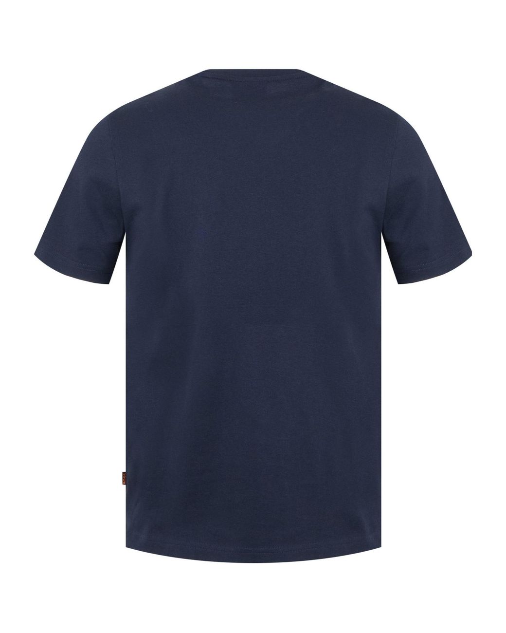 Boss Blue Logo Crew-Neck T-Shirt for men