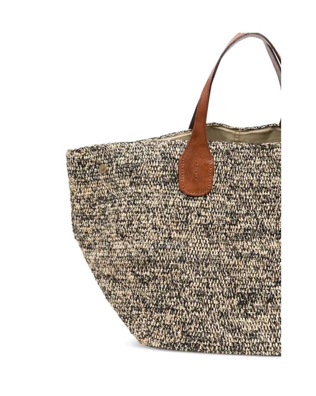 IBELIV Gray Rio Textured Tote Bag