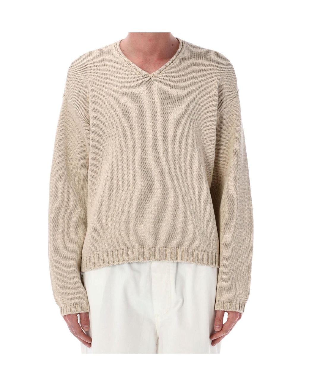Stussy Natural Long-Sleeved Pullover for men