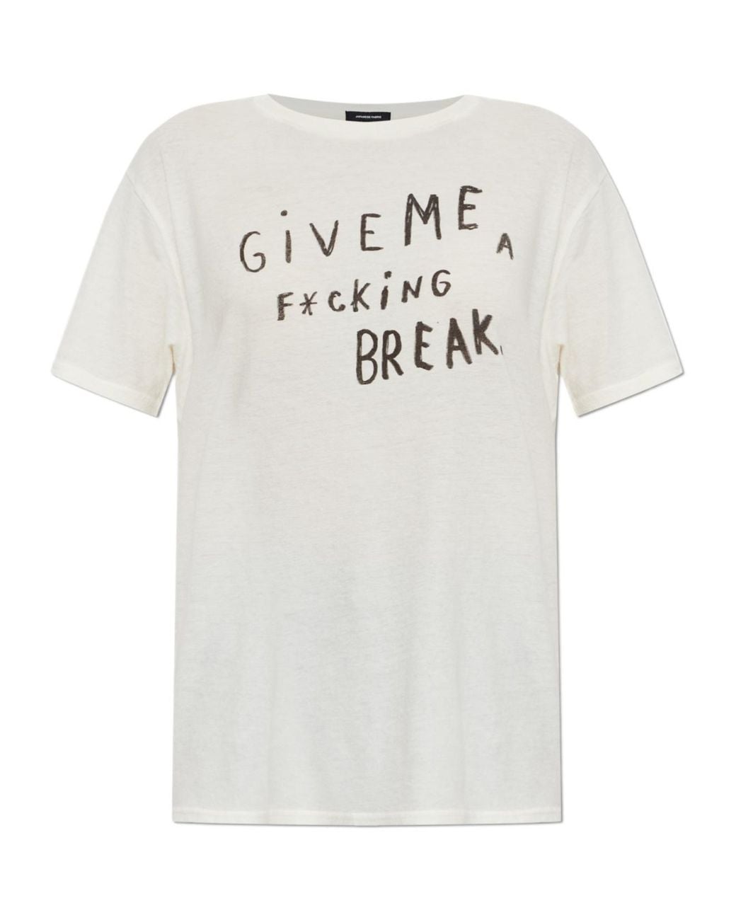 R13 White Give Me A Break Boy T-Shirt